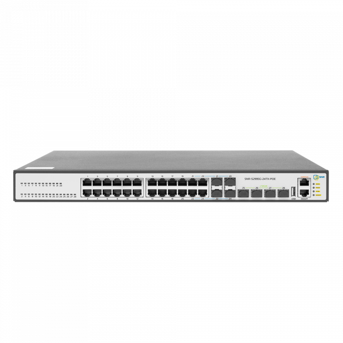 Управляемый коммутатор уровня 3 SNR-S2995G-24TX-POE