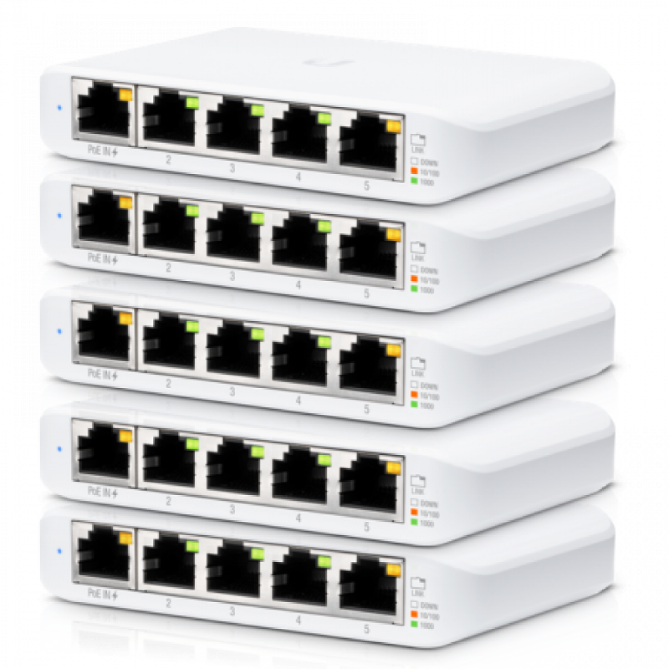 Коммутатор UniFi Compact 5Port Gigabit Switch 5-Pack
