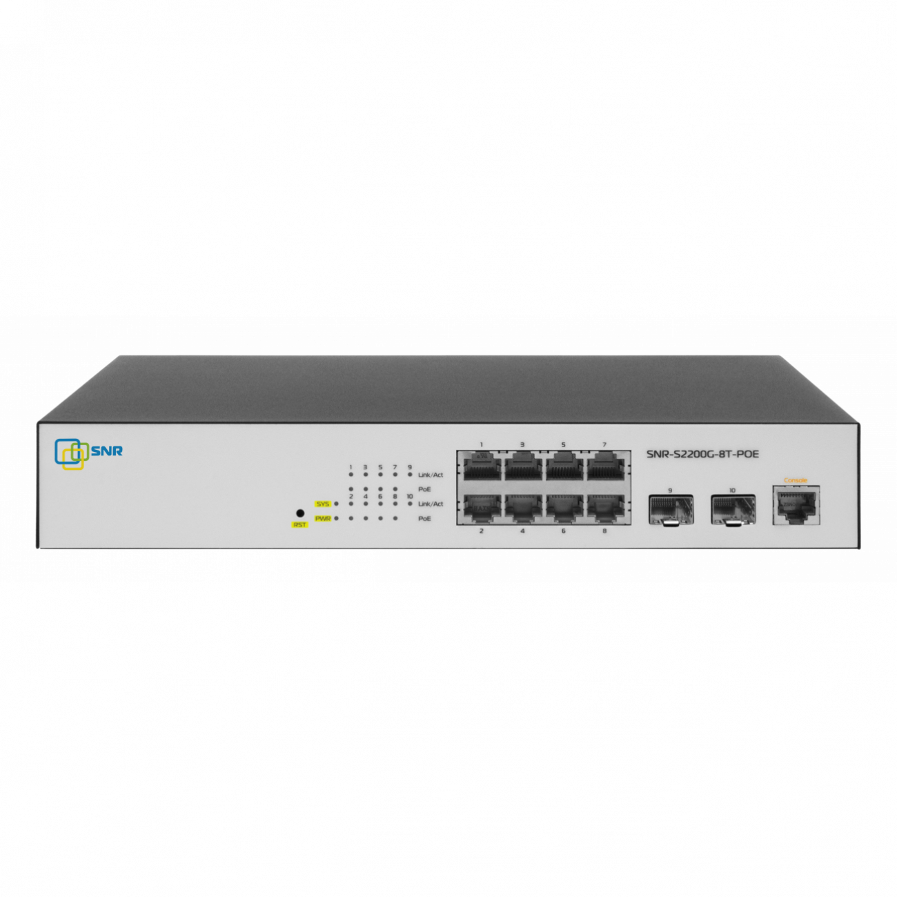 Управляемый POE коммутатор уровня 2 SNR-S2200G-8T-POE