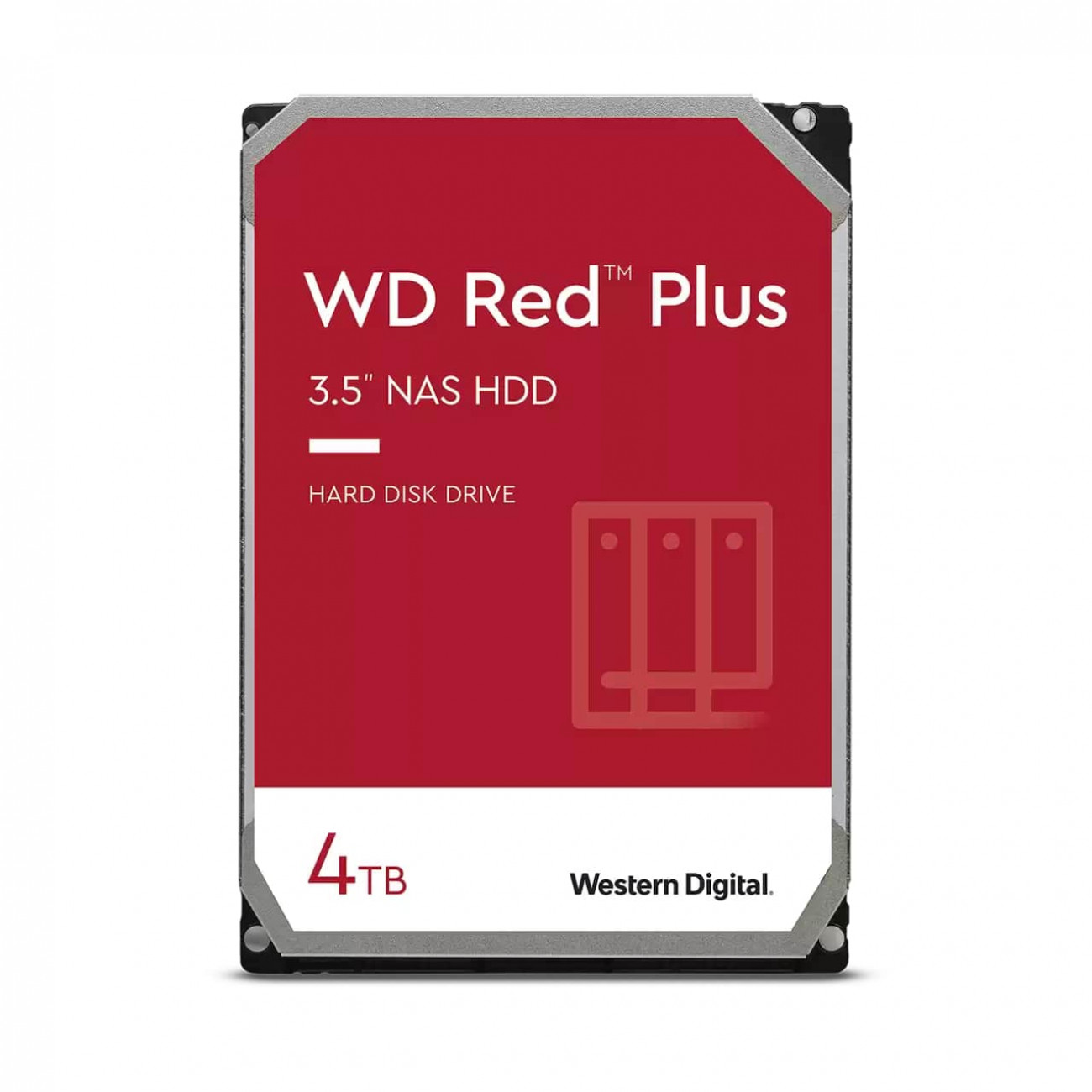 Жесткий диск WD Red Plus 4TB WD40EFPX 256 Mb, SATA III 5400 rpm