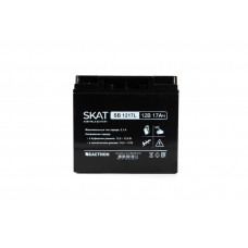 АККУМУЛЯТОР СВИНЦОВО-КИСЛОТНЫЙ SKAT SB 12В 17Ач L