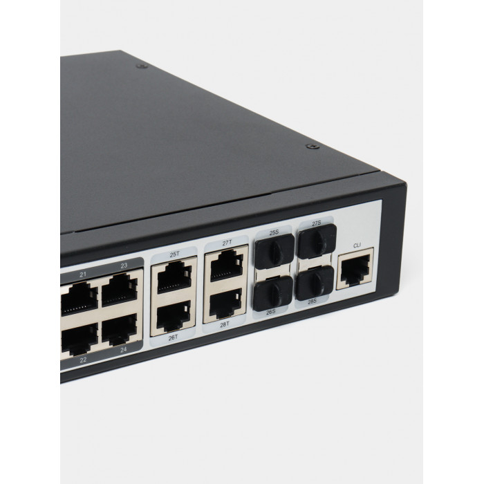 Управляемый PoE коммутатор уровня L2 PXT-S2780G-24T-POE