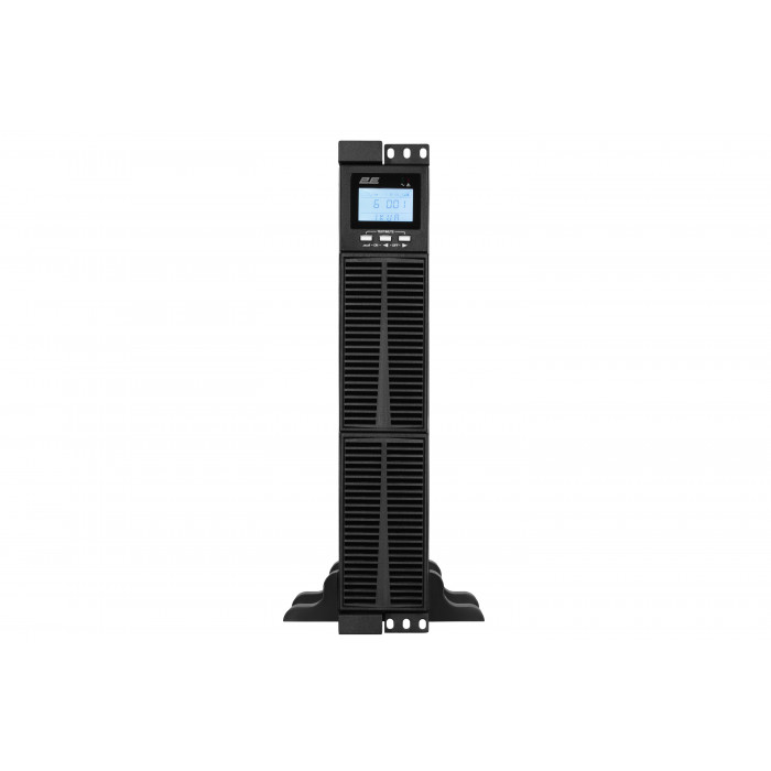 ИБП 2E OD1000RT, 1000VA/900W, RT2U, LCD, USB, 3XSCHUKO