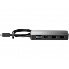 Концентратор HP USB-C travel hub g2 (7pj38aa)