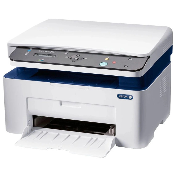 МФУ лазерный Xerox WorkCentre 3025, A4, лазерный, белый.
