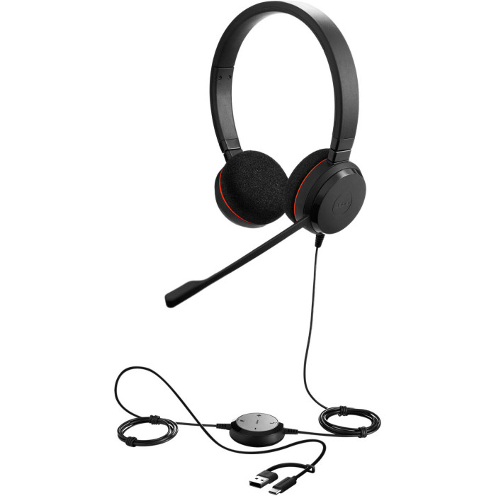 Проводная стереогарнитура Jabra Evolve 20 UC