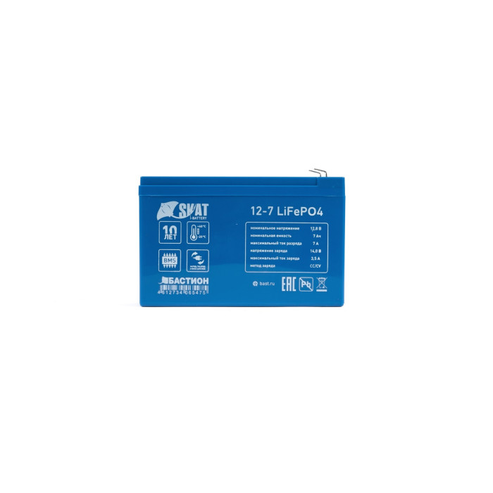 LI-ION АККУМУЛЯТОР SKAT I-BATTERY 12В-7Ач LIFEPO4