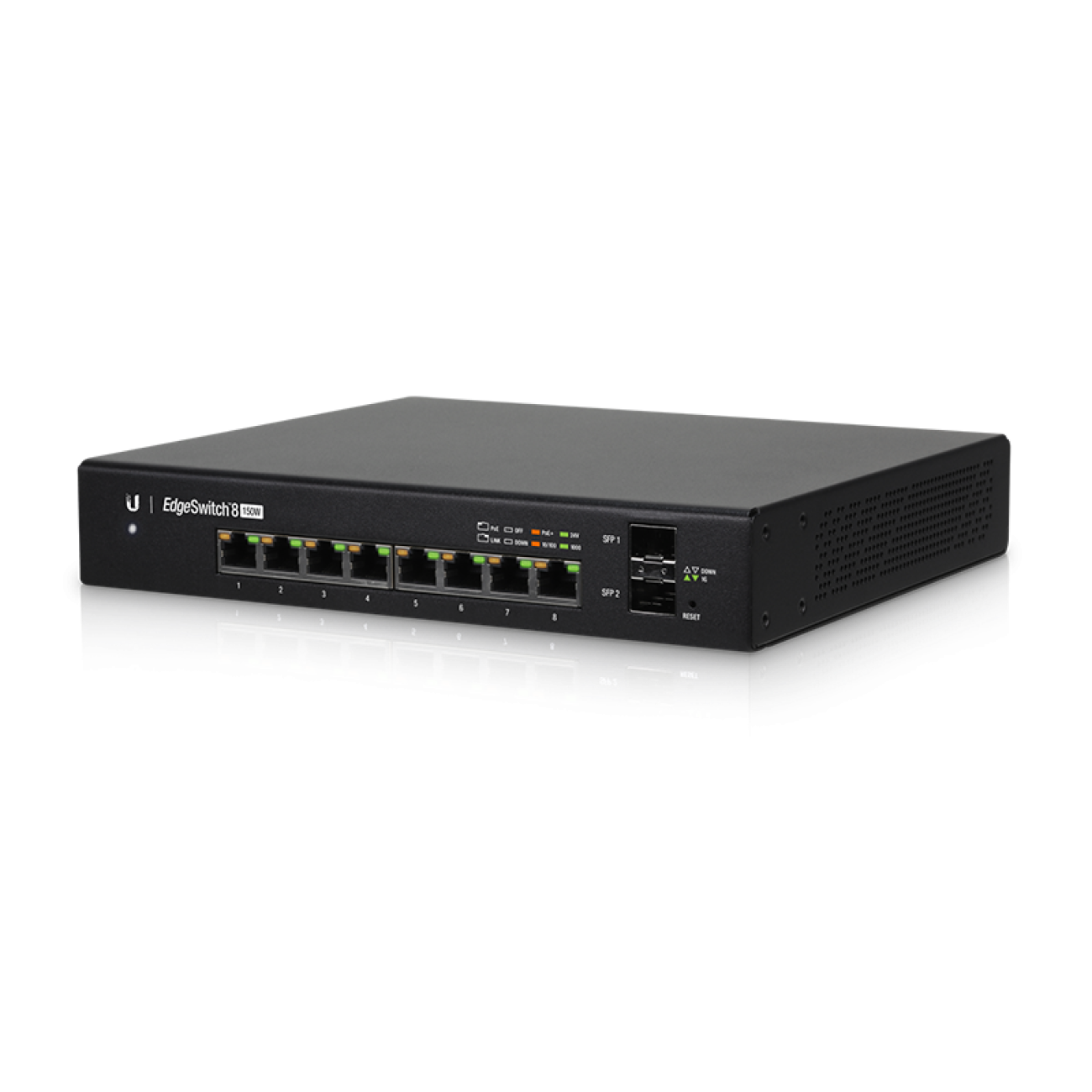 Коммутатор Ubiquiti EdgeSwitch 8-150W (ES-8-150W) PoE