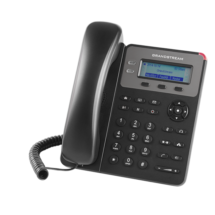IP телефон Grandstream GXP1615 2 SIP аккаунта, 2 линии, нет подсветки экрана, PoE