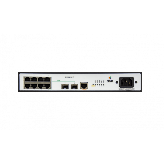 Управляемый коммутатор уровня 2 SNR-S2965-8T