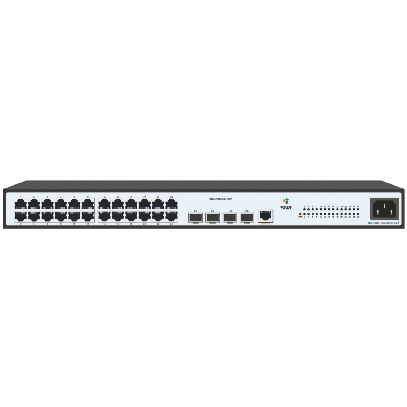 Управляемый коммутатор уровня 2 SNR-S2982G-24TE