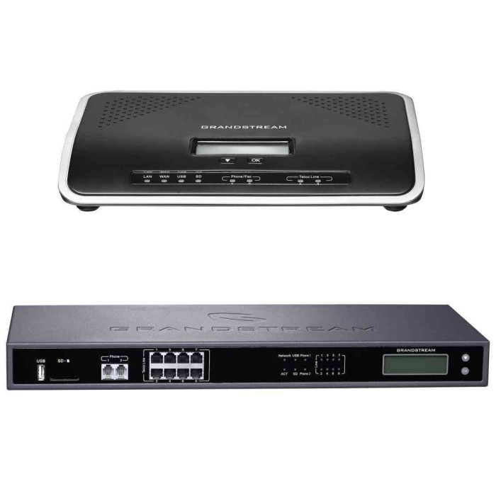 Grandstream UCM6204 - IP ATC. До 500 абонентов / 75 одновременных вызовов