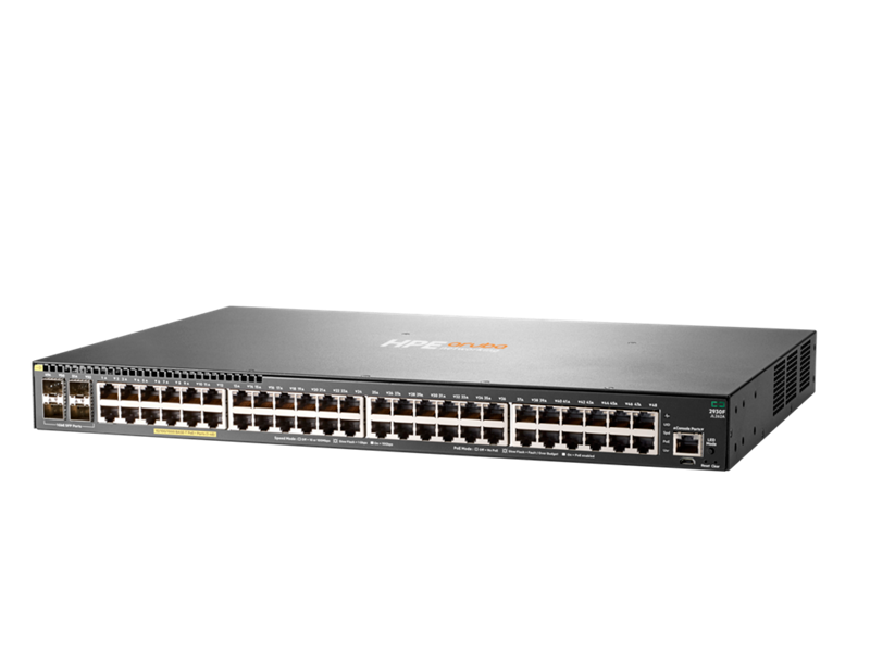 Коммутатор HPE Aruba 2930F 48G PoE+ 4SFP Switch (JL262A)